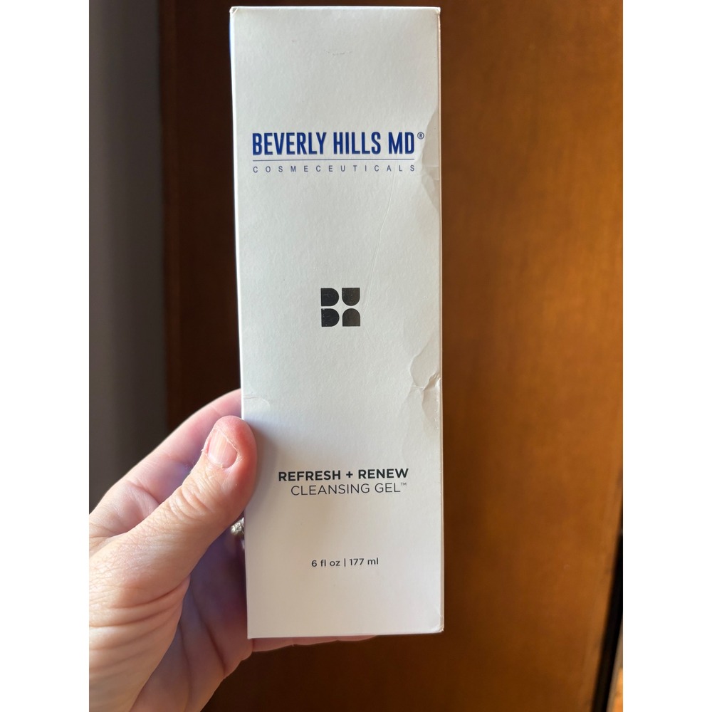Beverly Hills MD Refresh + Renew Cleansing Gel 6oz 177mL Face Wash sealed